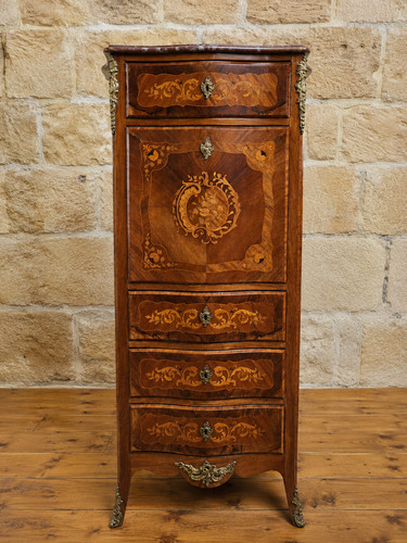 Secrétaire dame marqueté - de,