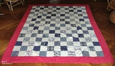 Grand couvre lit Vintage tissu