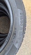 4 pneus 215/50 R19 Continental wintercontac ts 850 p avec flat run, peu de kilom