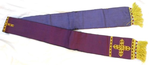 Ancienne étole autel de - d'autel,