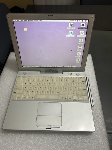 Vintage apple ibook laptop - vintage,