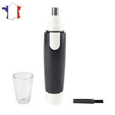 Tondeuse Nez Oreilles Rasoir Épilateur Sans Fil Coupe Précise Nettoyage Facile