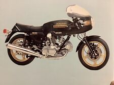 Rare Catalogue 1980-81 Moto DUCATI DARMAH PANTAH SPORT GTV GTL DESMO Etc.