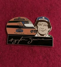 Pin's Formula One F1 Senna Renault Elf Rothmans