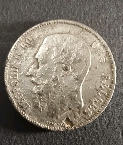 Franc 1870 léopold roi - f,