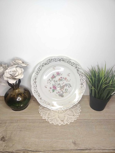 Assiette vintage rétro - assiette,