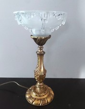 LAMPE ART DECO LAITON BRONZE