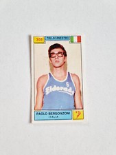 Figurine N. 308 Paolo Bergonzoni Champions Du Sport 1969-1970 Panini Valide
