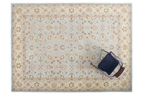 Malika bleu oriental handmade - bleu,