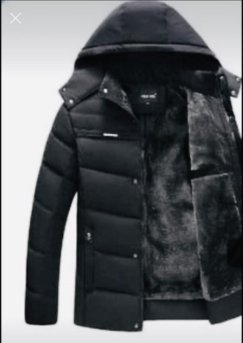 Manteau homme avec - , fourrure