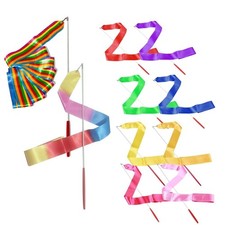  10 Pcs Ruban De Gymnastique Rythmique Rubans Danse Pour Les Enfants