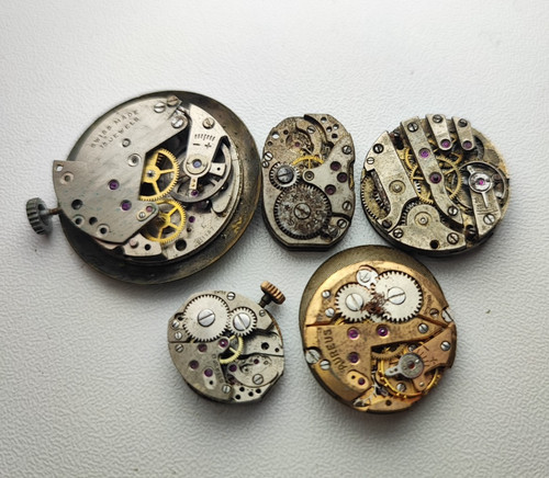 Watch lot movement for parts