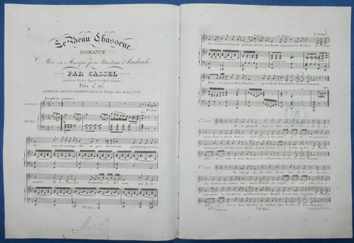 Romance piano chant partition - piano,
