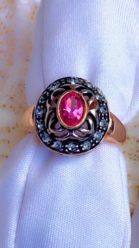 Magnifique vermeil bague - , by