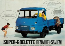 Catalogue brochure Saviem Renault SG2 Super Goélette 1968 FR - France