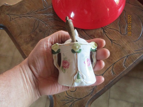 Ancien petit pot moutarde - ancien,