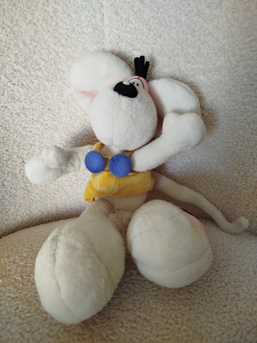 Peluche diddl blanche avec - peluche,