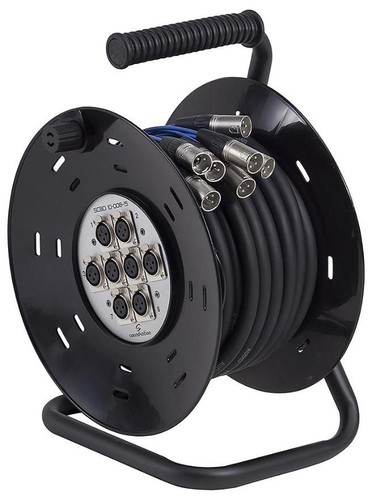 Pôle xlr douille - 8x,