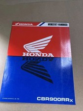 HONDA CBR900RRx MANUEL