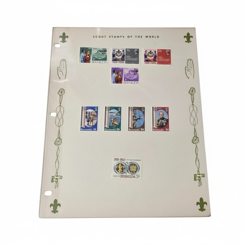 Vintage scouting stamp - scouting,
