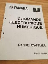 Yamaha moteur hors bord commande electronique revue technique manuel atelier 