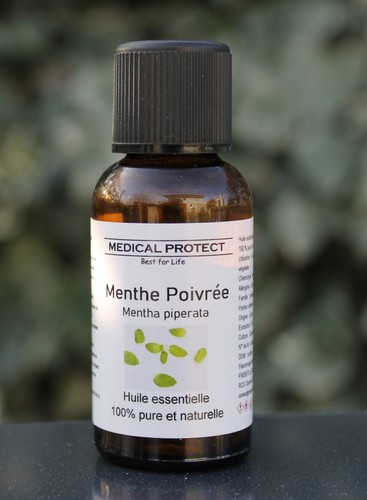Huile essentielle menthe - huile,