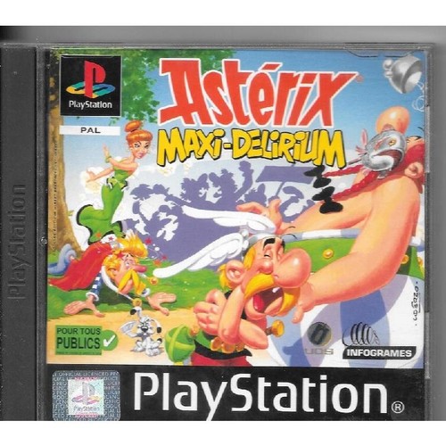 Jeu ps1 asterix maxi - ps1,