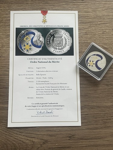 Ancienne médaille argent