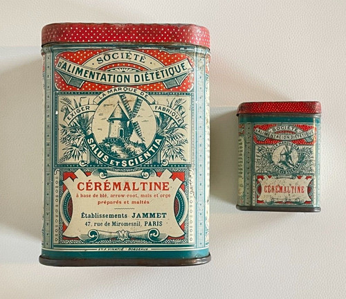 Ancienne boite publicitaire - ancienne,