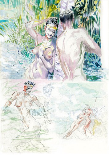 Denis sire amazones pin - amazones, pin-up