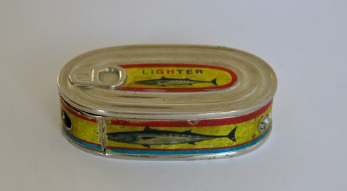 Briquet boite sardine - briquet, sardine,