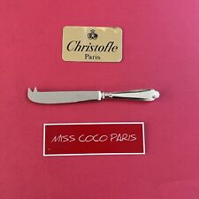 COUTEAU FROMAGE CHRISTOFLE FRANCE POMPADOUR 21 Cm  METAL ARGENTE TRÈS BEL ÉTAT;