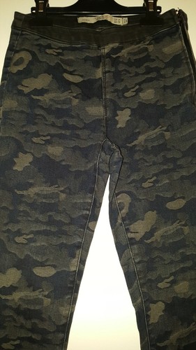 Jean leggin motif camouflage - jean,
