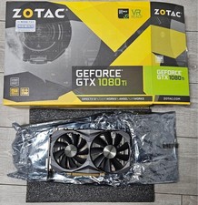 Carte graphique Nvidia Geforce GTX 1080 Ti 11 Go GDDR5X d'occasion