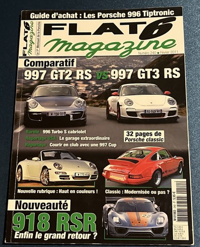 Flat magazine porsche 240 - magazine,