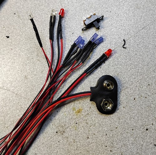 Kit leds gyrophare police - kit,