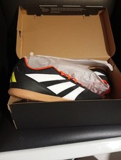 Chaussures de sport Adidas Predator Club IN noir/rouge pour homme IG5448 T43 1/3