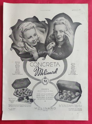 Publicité presse parfum - de, presse: