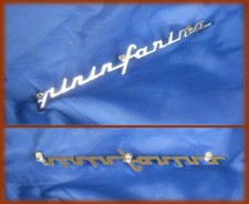 LANCIA FLAMINIA / FERRARI - 1 Logo badge scripte PININFARINA 170 mm.