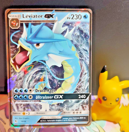 Carte pokémon léviator - carte, gx