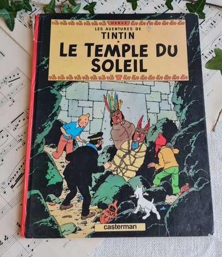 Ancien livre enfant tintin - livre,