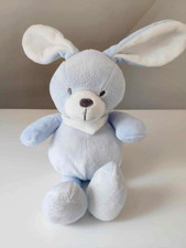 Peluche/Doudou Lapin Bleu Ciel