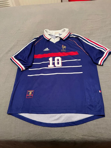 Maillot france 1998 zidane - maillot,