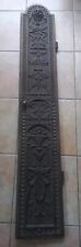 ancienne grande porte bois sculpté massif chateau eglise meuble ancien