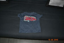 Tee-shirt "pompiers" manches courtes bébé garçon taille 6-12 mois GAP TBE