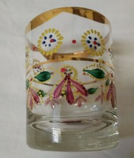 Verre Émaillé Vintage Décor