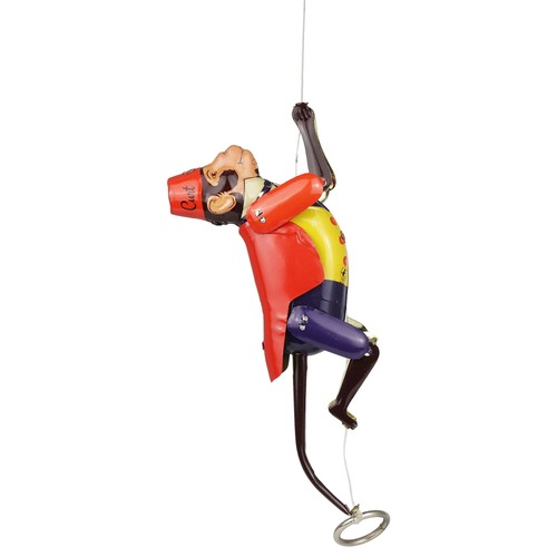 Jouet étain singe à - étain,