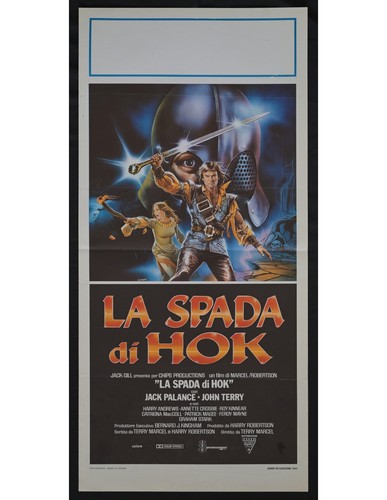 Locandina spada hok hawk - locandina, di