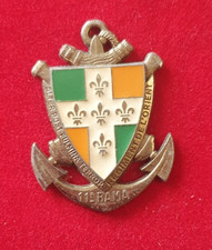 INSIGNE MILITAIRE  - DELSART - 11 RAMA ARTILLERIE MARINE - SANS ATTACHE