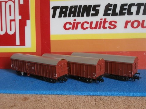 Lot wagons couverts - wagons,